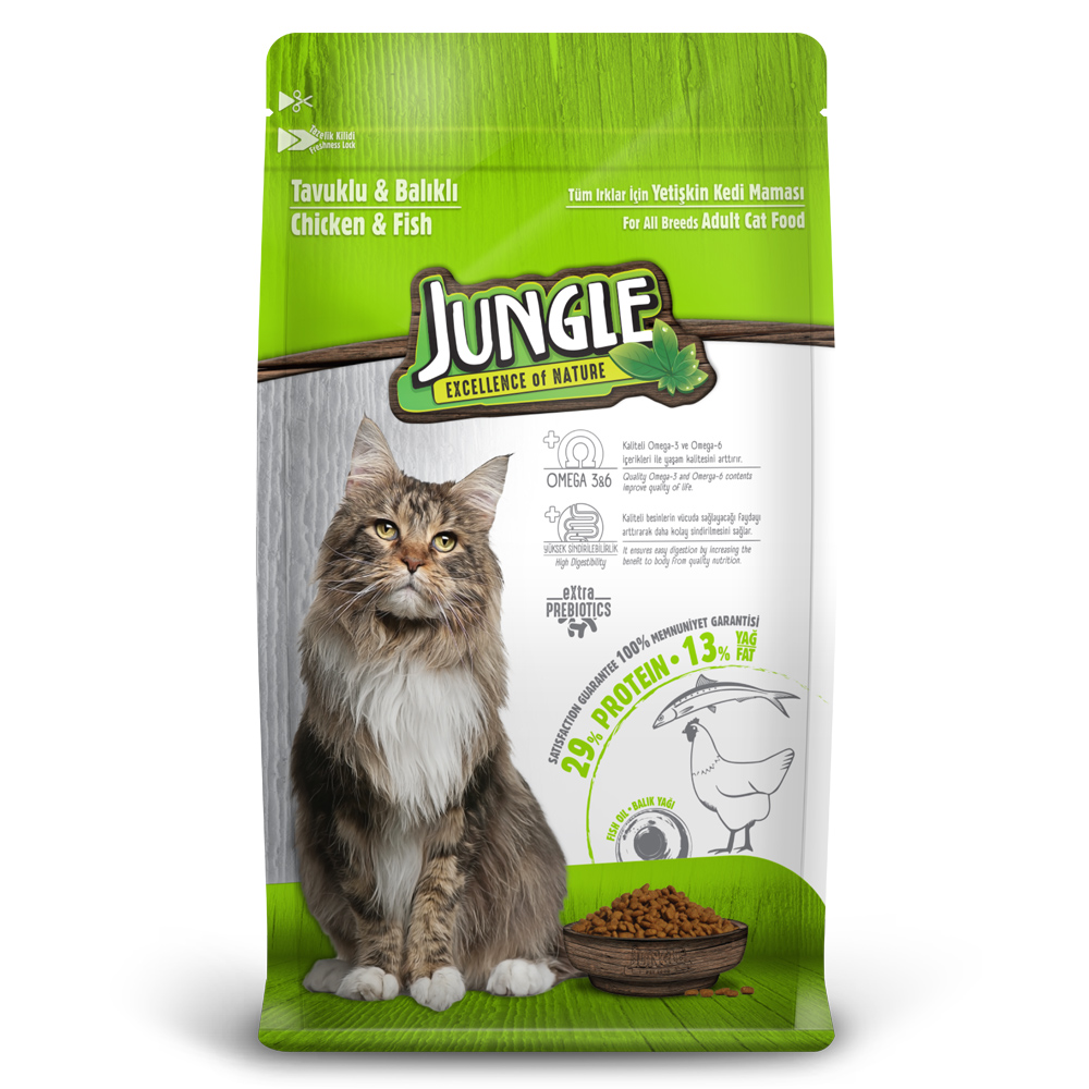Jungle Adult Chicken & Fish Flavour