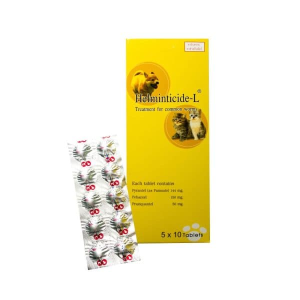 Deworming Tablet for Cats & Dogs - Helminticide L