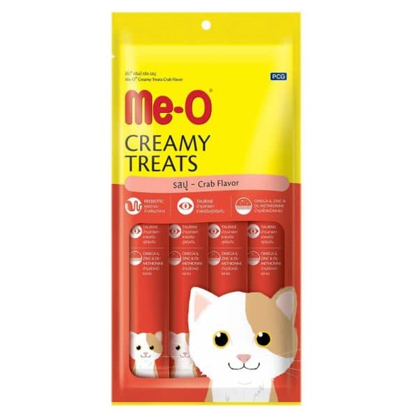 ME-O Creamy Treats Crab Flavour